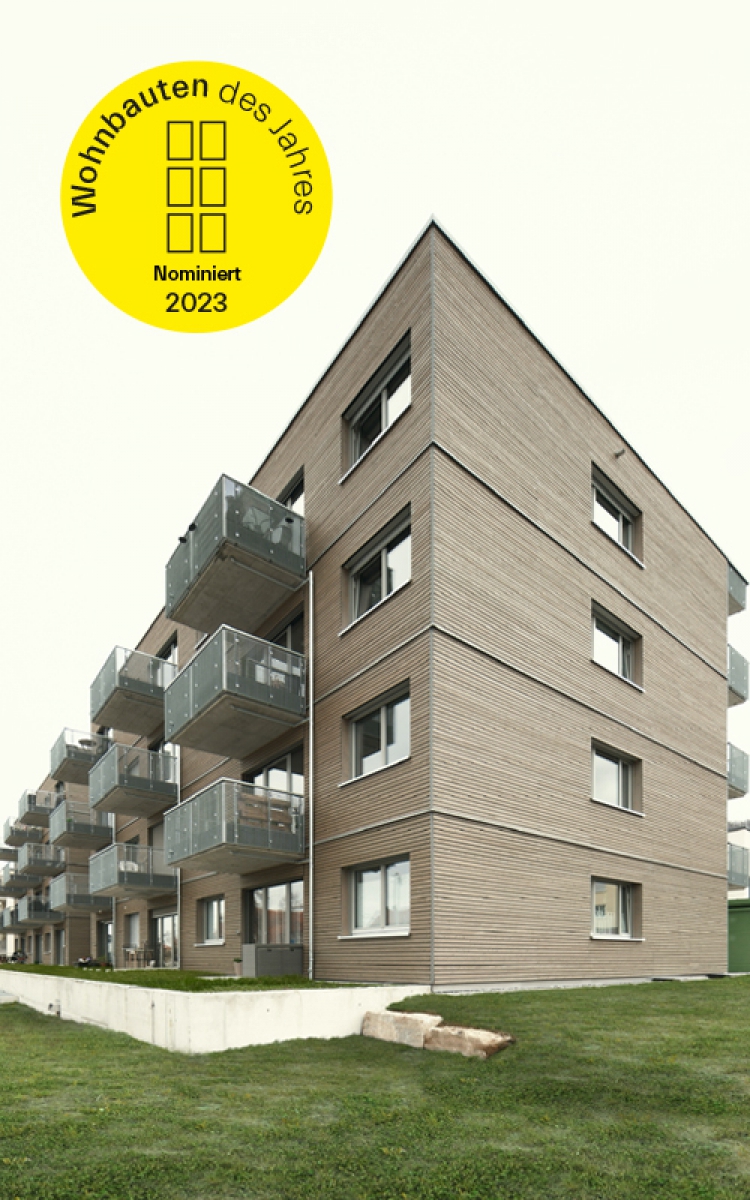 Nominierung Wohnbauten des Jahres 2023